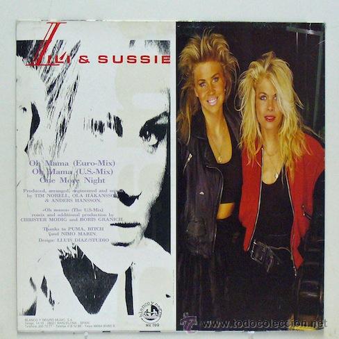 Discos de vinilo: Lili & Sussie - Oh Mama (Maxi Single Vinilo) - Foto 2