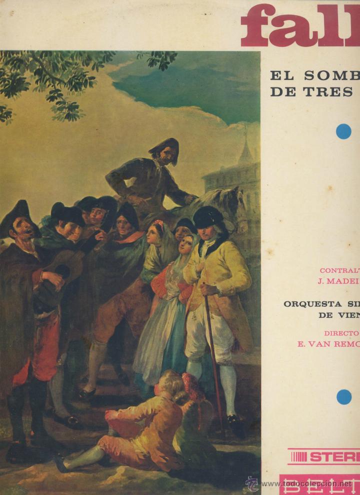 Discos de vinilo: MANUEL DE FALLA- EL SOMBRERO DE TRES PICOS - Foto 1