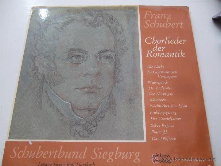 Discos de vinilo: FRANZ SCHUBERT - Foto 1