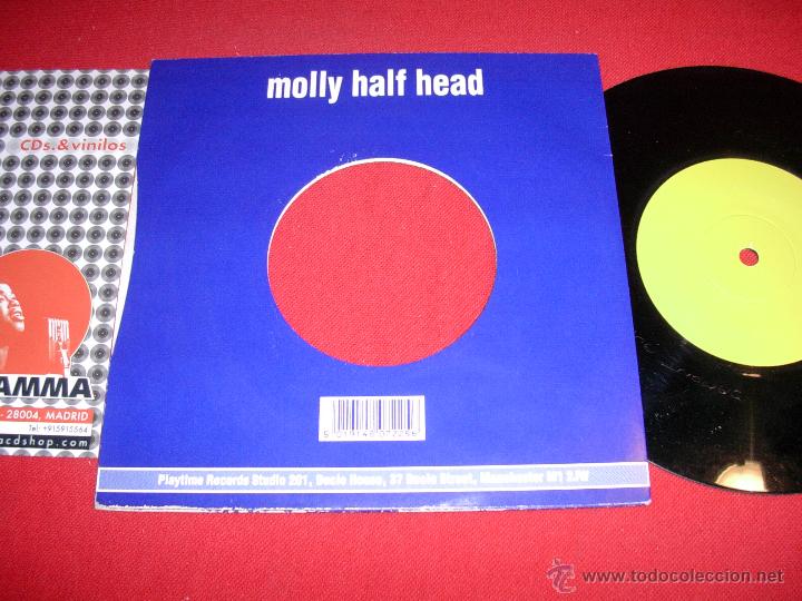 Discos de vinilo: molly half head  toe to sand uk  1993  single - Foto 2