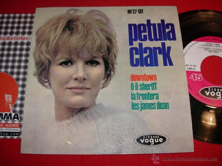 Discos de vinilo: petula clark downtown 1964  ep - Foto 1