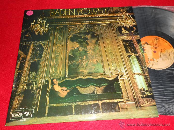 Vinyl records: BADEN POWELL Baden Powell LP 1972 Barclay/Movieplay ESPA&Ntilde;A SPAIN LATIN BOSSA BRAZIL