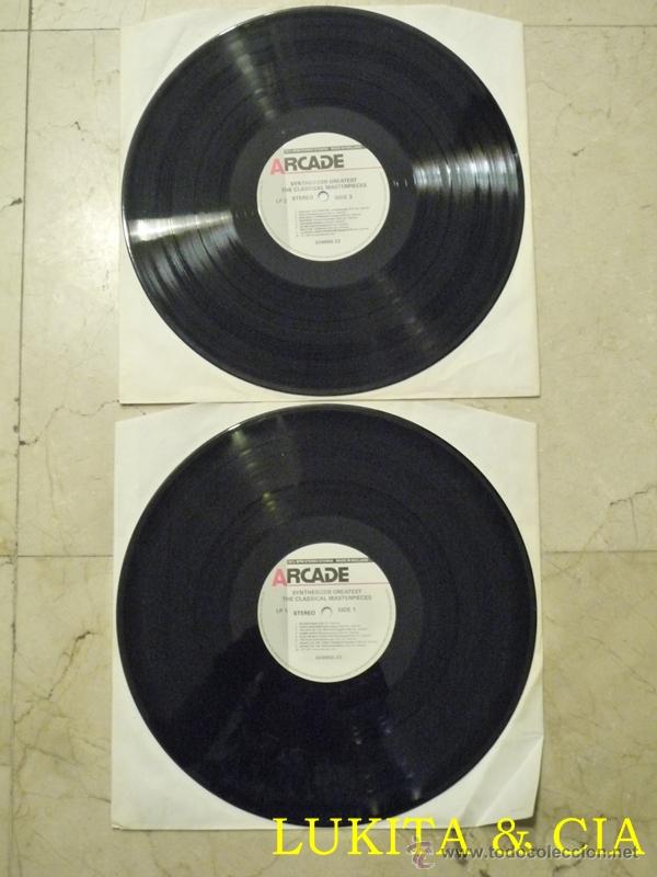 Discos de vinilo: SYNTHESIZER GREATEST - THE CLASSICAL MASTERPIECES - ARCADE 1991. - Foto 4