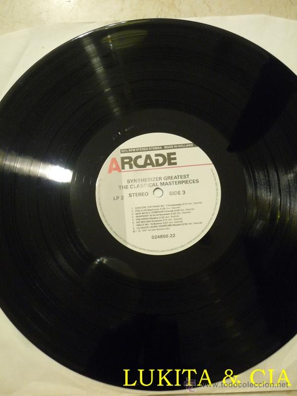 Discos de vinilo: SYNTHESIZER GREATEST - THE CLASSICAL MASTERPIECES - ARCADE 1991. - Foto 6