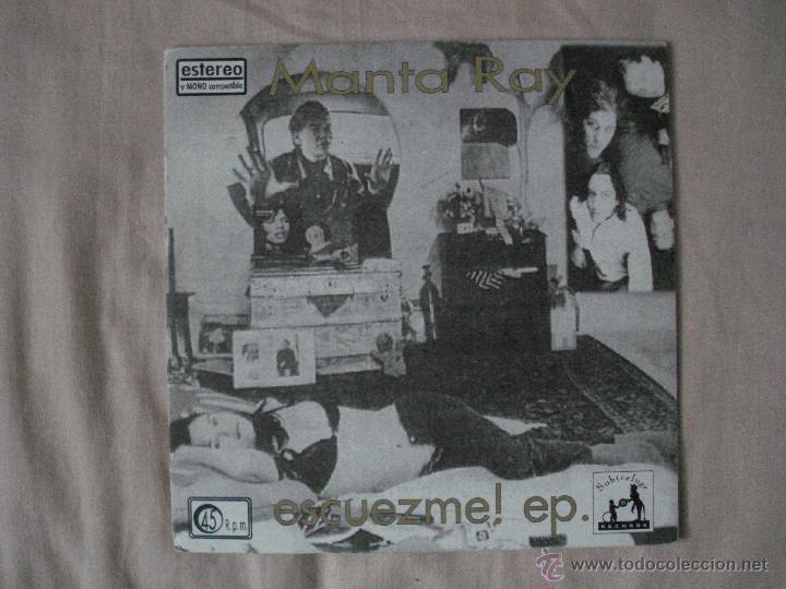 Discos de vinilo: MANTA RAY - ESCUEZME! EP - Foto 1