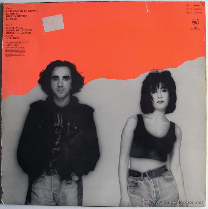 Discos de vinilo: LP COMPLICES LA DANZA DE LA CIUDAD VG+/VG+ - Foto 2