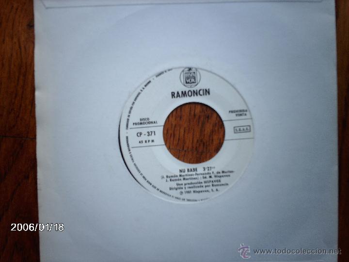 Discos de vinilo: ramonc&iacute;n   -  nu babe  ( la misma canci&oacute;n en las dos caras ) - Foto 1