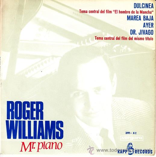 Discos de vinilo: ROGER WILLIAMS - DULCINEA - EP ESPA&Ntilde;OL DE PIANO - Foto 1