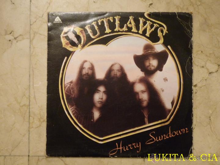 Discos de vinilo: OUTLAWS - HURRY SUNDOWN - EMI 1977. - Foto 1