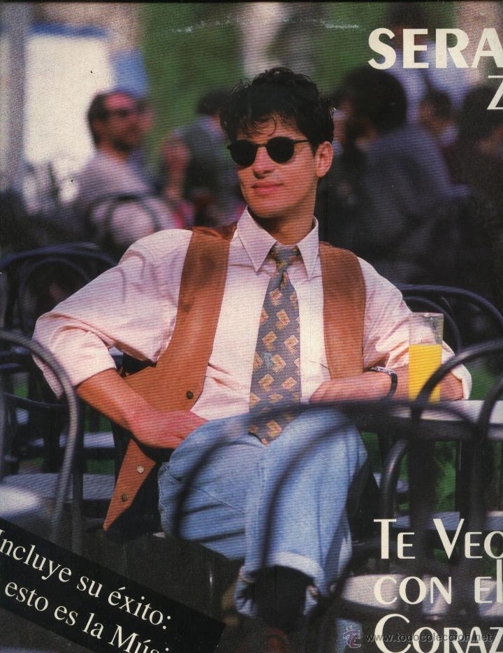 Discos de vinilo: Seraf&iacute;n Zubiri - Te veo con &eacute;l coraz&oacute;n - Foto 1