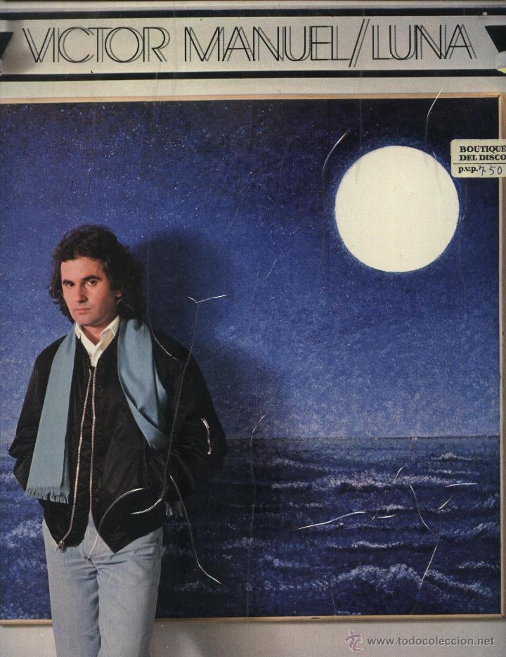 Discos de vinilo: Victor Manuel - Luna - Foto 1