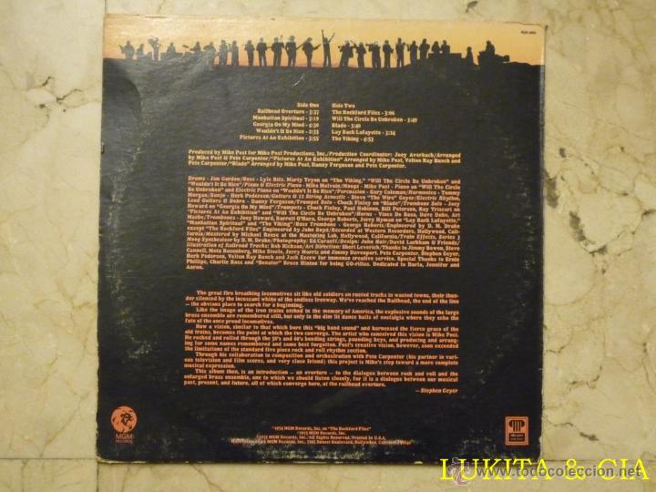 Discos de vinilo: MIKE POST - RAILHEAD OVERTURE - MGM 1975. - Foto 2