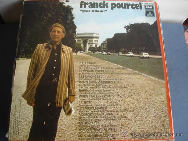 Discos de vinilo: FRANCK POURCEL GRAN ORCHESTRE - Foto 2