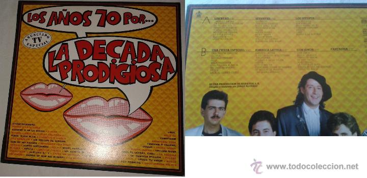 Discos de vinilo: DISCO VINILO LA DECADA PRODIGIOSA LOS A&Ntilde;OS 70 - Foto 1