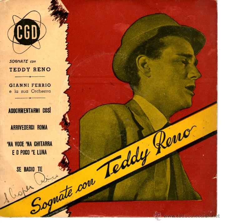 Discos de vinilo: SOGNATE CON TEDDY RENO - Foto 1