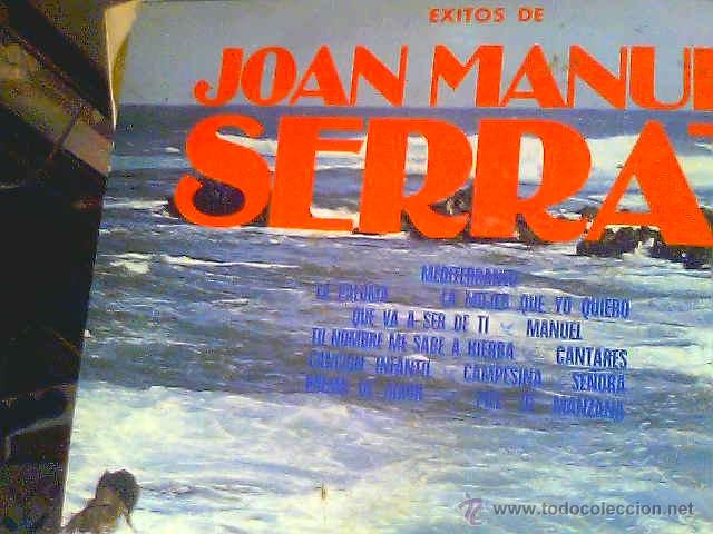 Discos de vinilo: &Eacute;xitos de Juan Manuel Serrat por los Covers Band - Foto 1