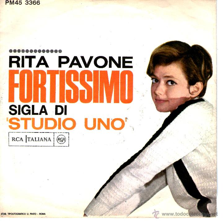 Discos de vinilo: RITA PAVONE - LA SAI TROPPO LUNGA / FORTISSIMO - Foto 1
