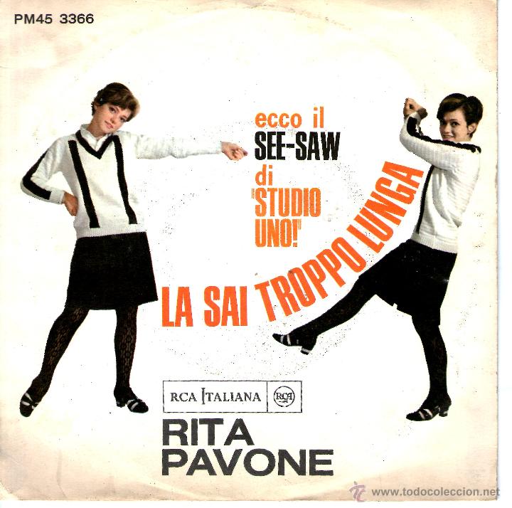 Discos de vinilo: RITA PAVONE - LA SAI TROPPO LUNGA / FORTISSIMO - Foto 2