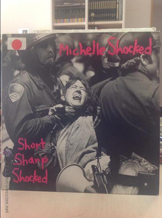 Discos de vinilo: MICHELLE SHOCKED . SHORT SHARP SHOCKED - Foto 1