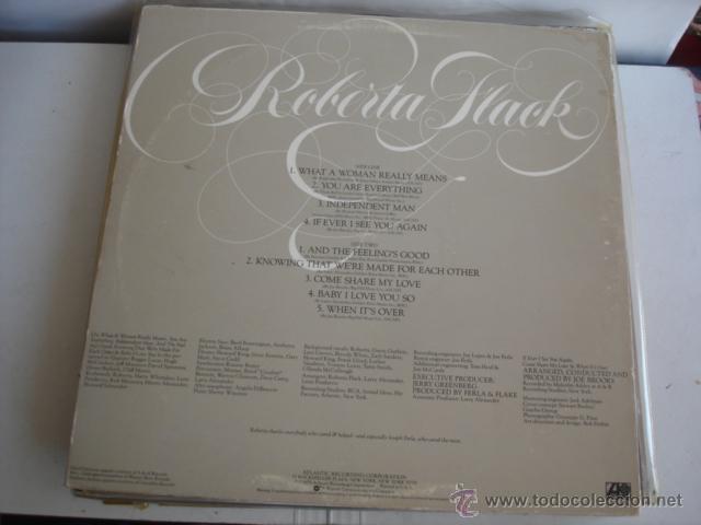 Discos de vinilo: ROBERTA FLACK ROBERTA FLACK - Foto 2