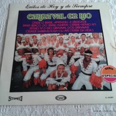 Discos de vinilo: CARNAVAL EN RIO DISCO DE VINILO LP EXITOS DE HOY Y DE SIEMPRE 1972 MOVIE PLAY. Lote 44271651