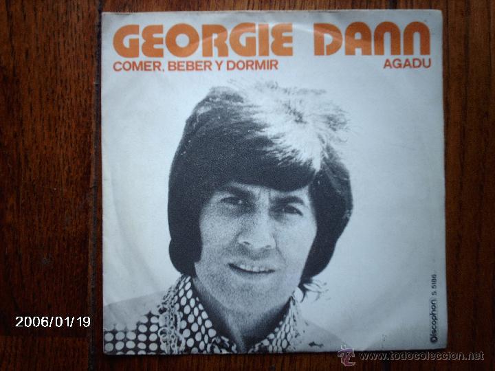 Discos de vinilo: georgie dann  -  agadu  +  comer, beber y dormir - Foto 1