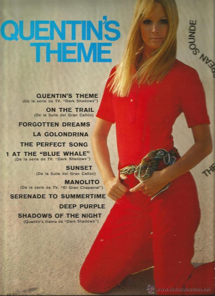 Discos de vinilo: LP THE CHARLES RANDOLPH GREAN SOUDE : QUENTINS THEME - Foto 1