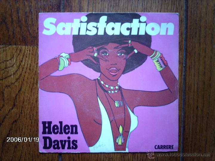 Discos de vinilo: helen davis  -  satisfaction  +  yesterday a king - Foto 1