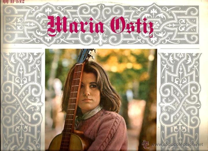 Discos de vinilo: LP MARIA OSTIZ ( NO SABES COMO SUFRI + 11) - Foto 1
