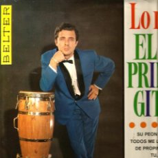 Discos de vinilo: LP LO MEJOR DE EL PRINCIPE GITANO (SU PEON DE CONFIANZA, TODOS ME LLAMAN EL NEGRO, ETC)