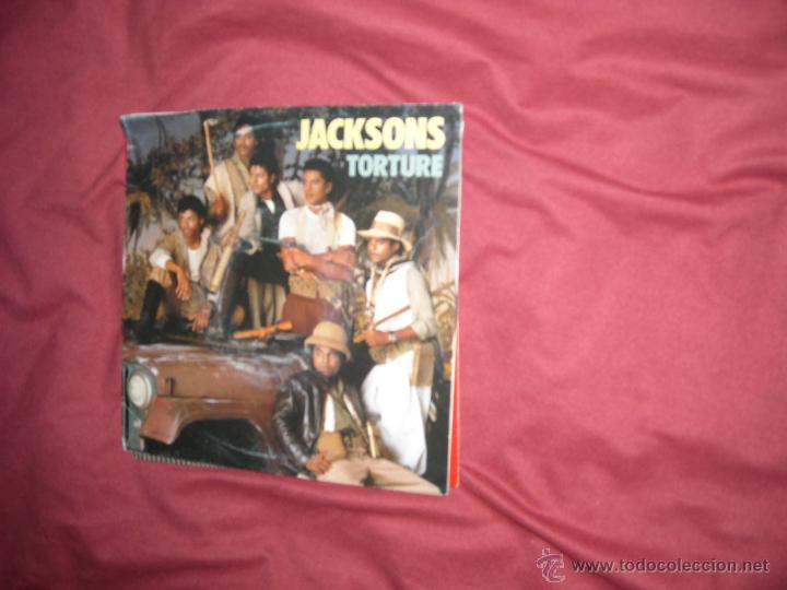 Discos de vinilo: jackson single torture epca4675 hol - Foto 1