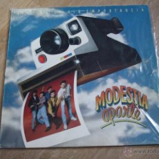 Discos de vinilo: MODESTIA APARTE, HISTORIAS SIN IMPORTANCIA, MERCURY REC,1991, SPAIN, LP