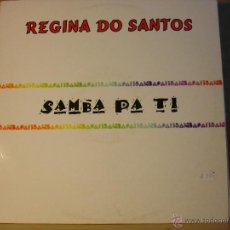 Discos de vinilo: REGINA DO SANTOS - SAMBA PA TI (2 VERSIONES) - CNR MUSIC CNC 0036. Lote 44318567