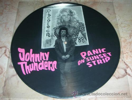 Discos de vinilo: JOHNNY THUNDERS - PANIC ON SUNSET STRIP - LP PICTURE DISC - Foto 1