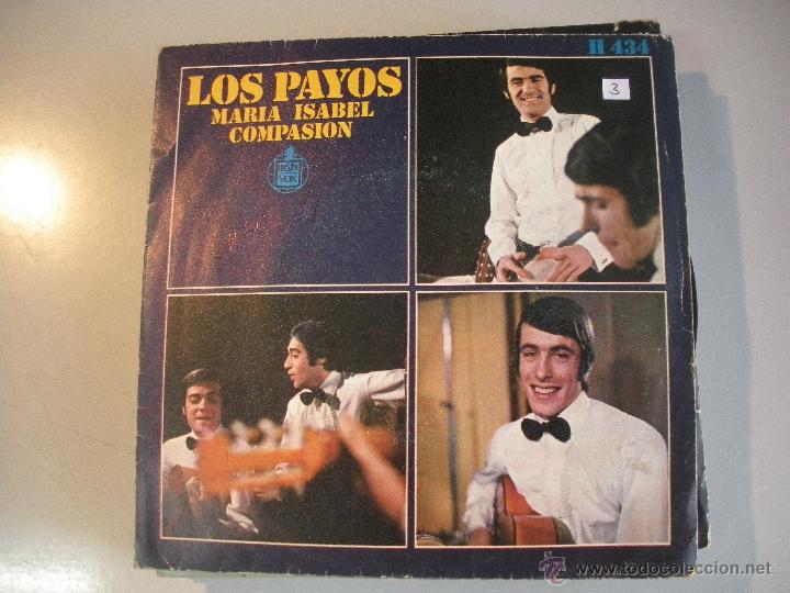 Discos de vinilo: MAGNIFICO SINGLE DE - LOS - PAYOS - - Foto 1