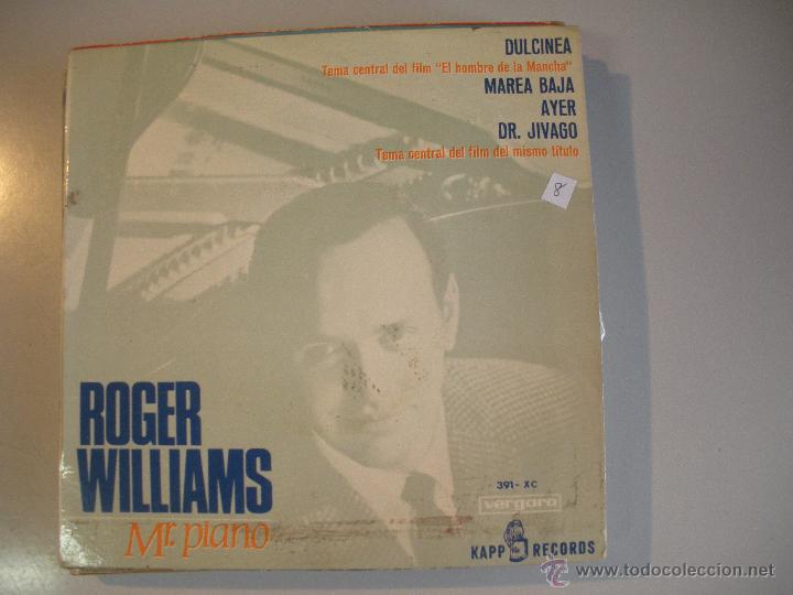 Discos de vinilo: MAGNIFICO SINGLE DE ROGER - WILLIAMS - - Foto 1