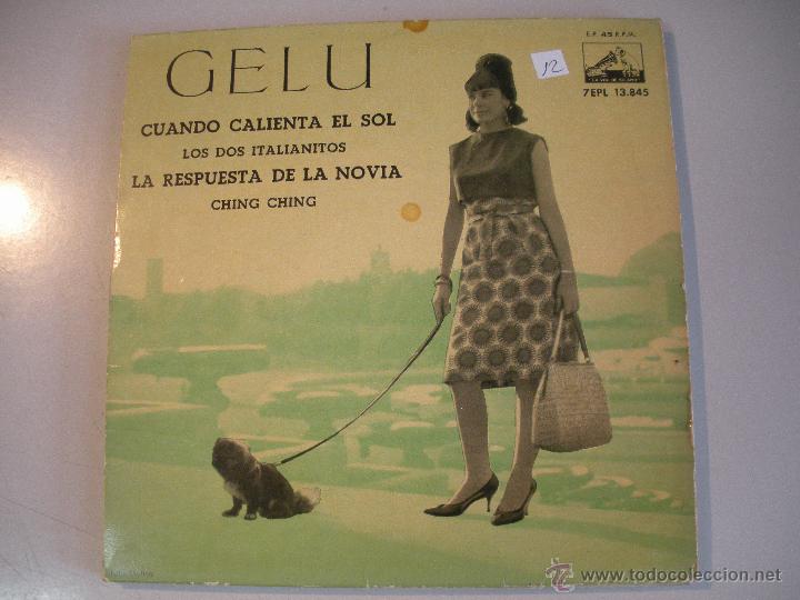 Discos de vinilo: MAGNIFICO SINGLE DE - GELU - - Foto 1
