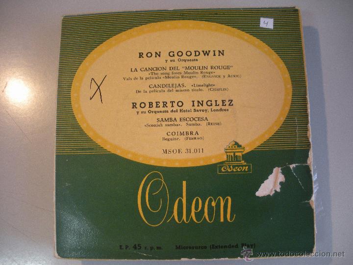 Discos de vinilo: MAGNIFICO SINGLE DE RON GOODWIN & ORQUESTA - - Foto 1