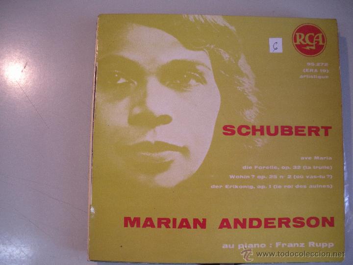 Discos de vinilo: MAGNIFICO SINGLE DE MARIAN ANDERSON - - Foto 1