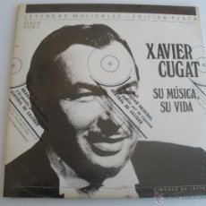 Discos de vinilo: XAVIER CUGAT SU MUSICA SU VIDA PRECINTADO. Lote 44328469
