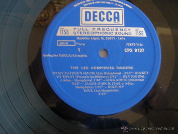Discos de vinilo: THE LES HUMPHRIES SINGERS - Foto 3