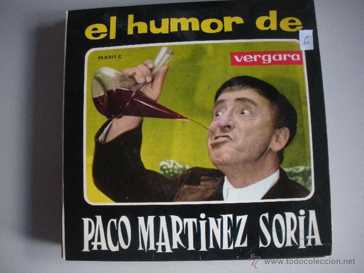 Discos de vinilo: MAGNIFICO SINGLE DE - PACO - MARTINEZ - SORIA - - Foto 1