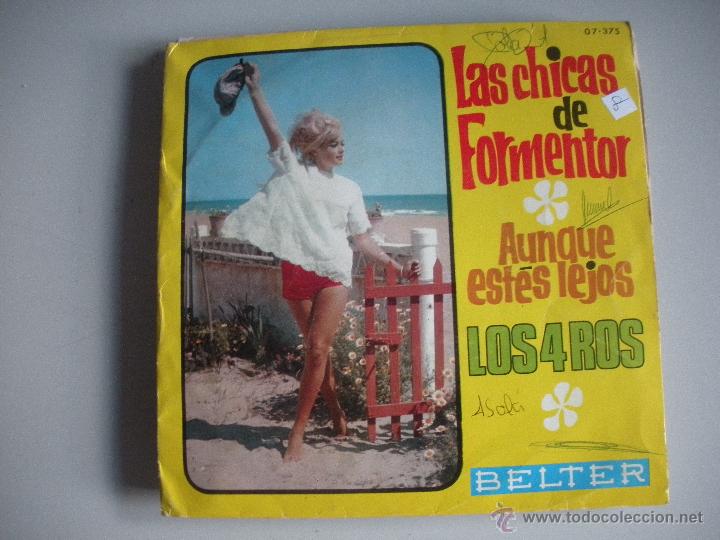Discos de vinilo: MAGNIFICO SINGLE DE -LAS CHICAS DE FORMENTOR - - Foto 1
