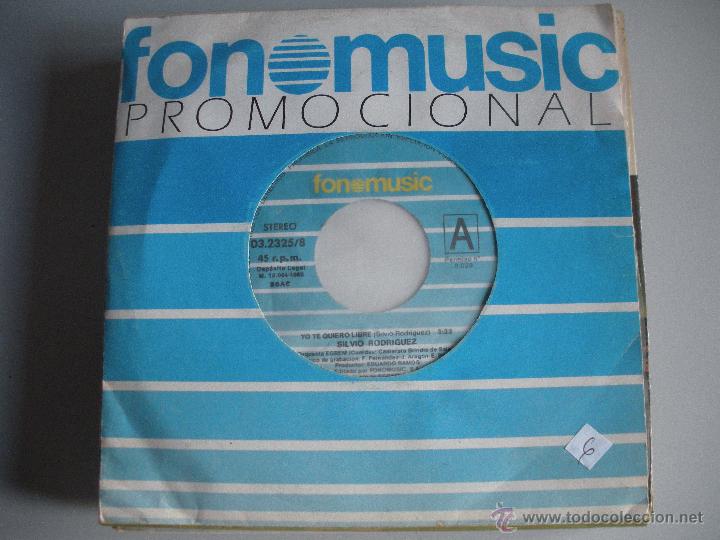 Discos de vinilo: MAGNIFICO SINGLE DE - SILVIO RODRIGUEZ - - Foto 1