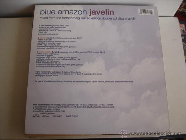 Discos de vinilo: BLUE AMAZON   JAVELIN - Foto 2