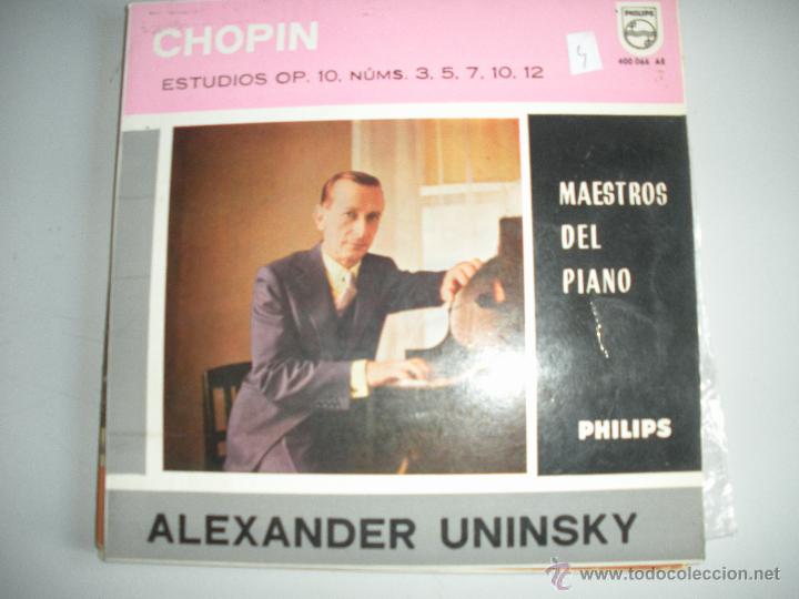 Discos de vinilo: MAGNIFICO SINGLE DE ALEXANDER UNINSKY - - Foto 1
