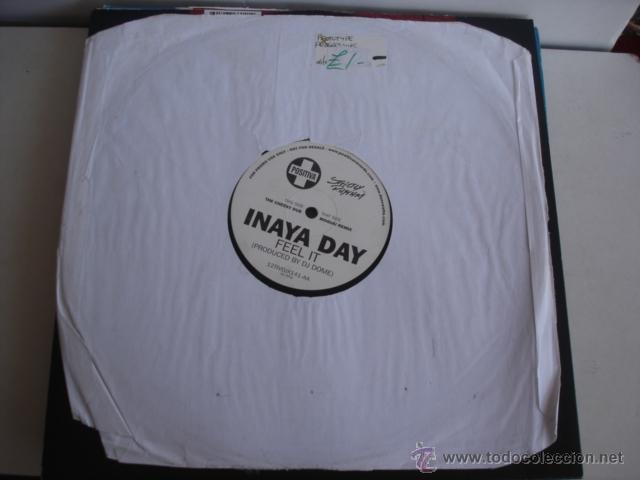 Discos de vinilo: INAYA DAY   FEEL IT PROMO - Foto 1