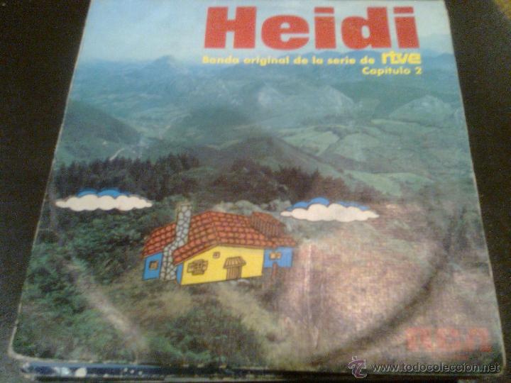 Discos de vinilo: Heidi. Cap&iacute;tulo 2 . En la casa del abuelo (RCA, 1975) - Foto 1