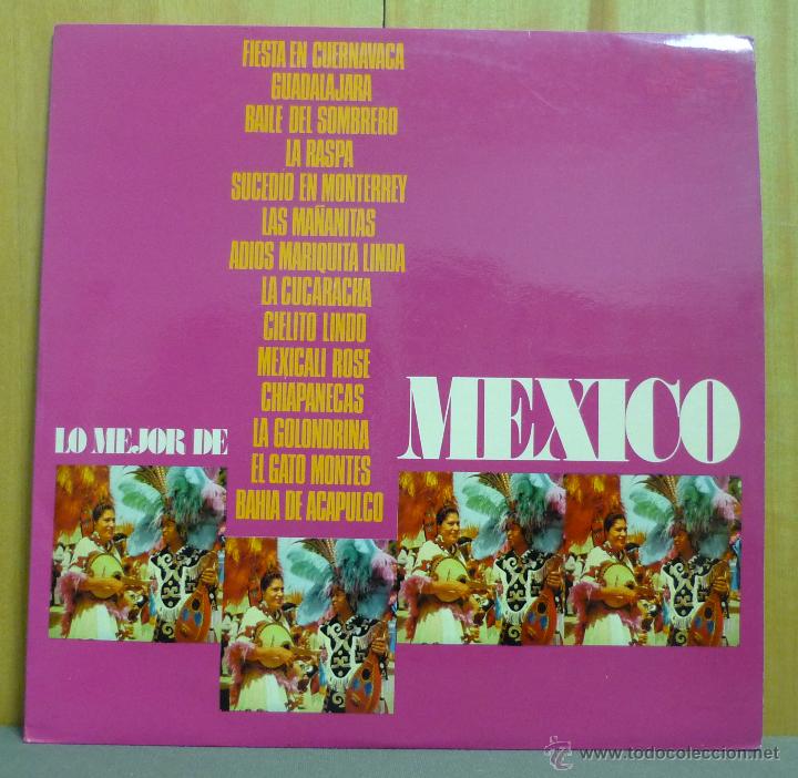 Disques de vinyle: Los Mariachis De Pancho Romero - Lo Mejor De M&eacute;xico - LP Cortty-dix - C.D.-1037 - Espa&ntilde;a 1973