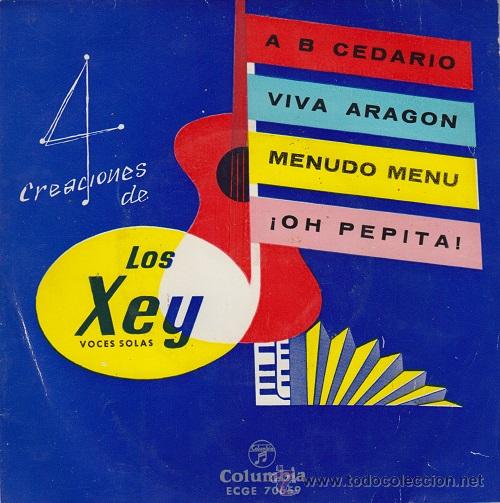 Discos de vinilo: LOS XEY -  A B CEDARIO - EP DE VINILO FOLKLORE DEL PAIS VASCO - Foto 1